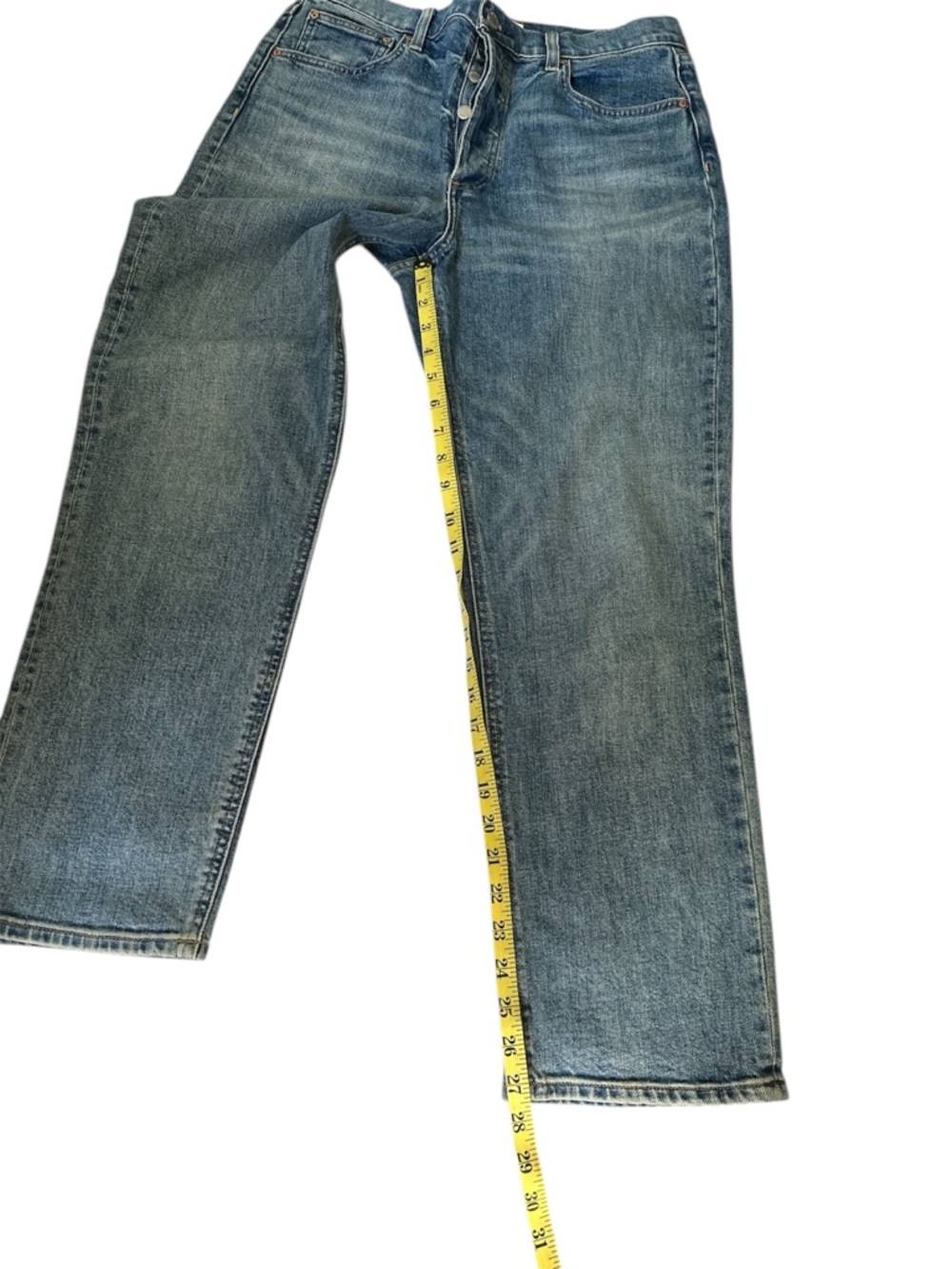 Denim Forum Women’s The Arlo High Rise Straight Size 32 - Picture 4 of 12